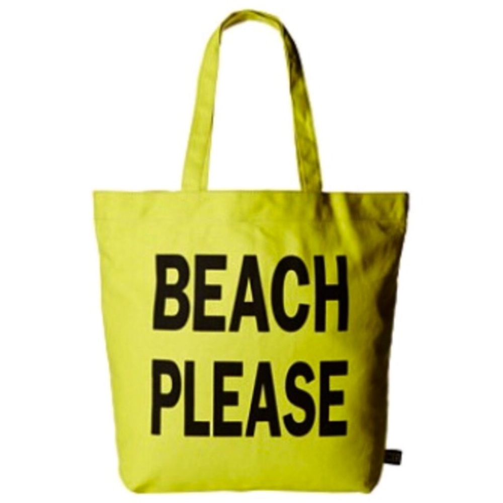Beach Please Circus Sam Edelman Canvas Beach Tote - Picture 2 of 8